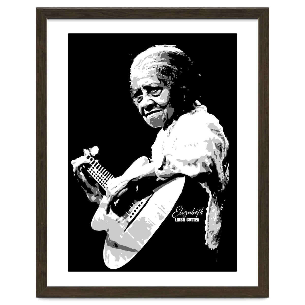 Elizabeth Cotten Folk and Blues Musician Legend