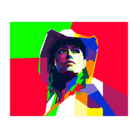 Jessica Biel American Actress WPAP Illustration Trending Now  (Print Only)