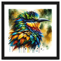 Vibrant Tropical Bird Portrait
