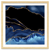 Navy & Gold Agate Texture 14 thumbnail