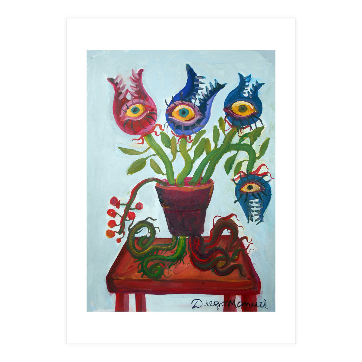 Flor Carnivora 4 (Print Only)