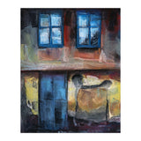 Pastel impression of an old house facade (Print Only) thumbnail