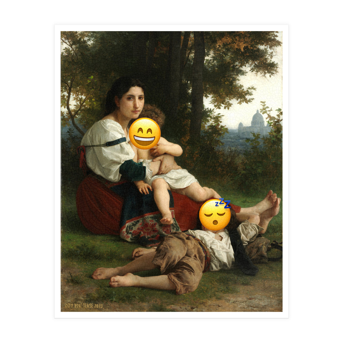 Emoji painting 6 (Print Only)