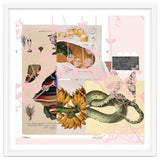 Abstract White Daydream Flower thumbnail