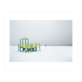 Playground in the winter seascape (Print Only) thumbnail