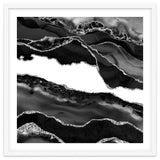 Black & Silver Agate Texture 06 thumbnail