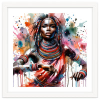 Beaded Majesty Dancer Portrait