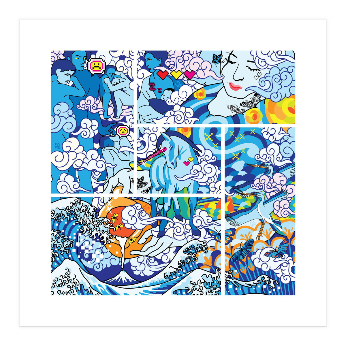 True Blue (Print Only)