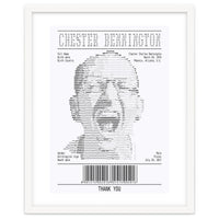 Receipt Art Chester Bennington