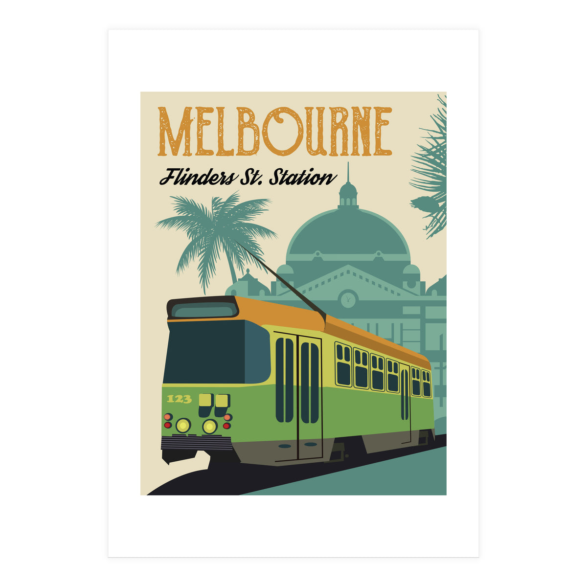 Melbourne Flinders Station (Print Only)