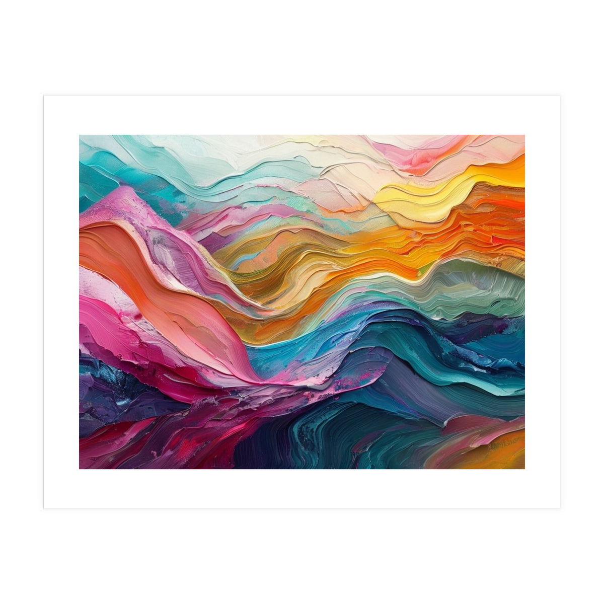 Textures of the Great Dividing Range (Print Only)