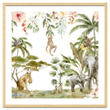 Watercolor Wild Animals Jungle thumbnail