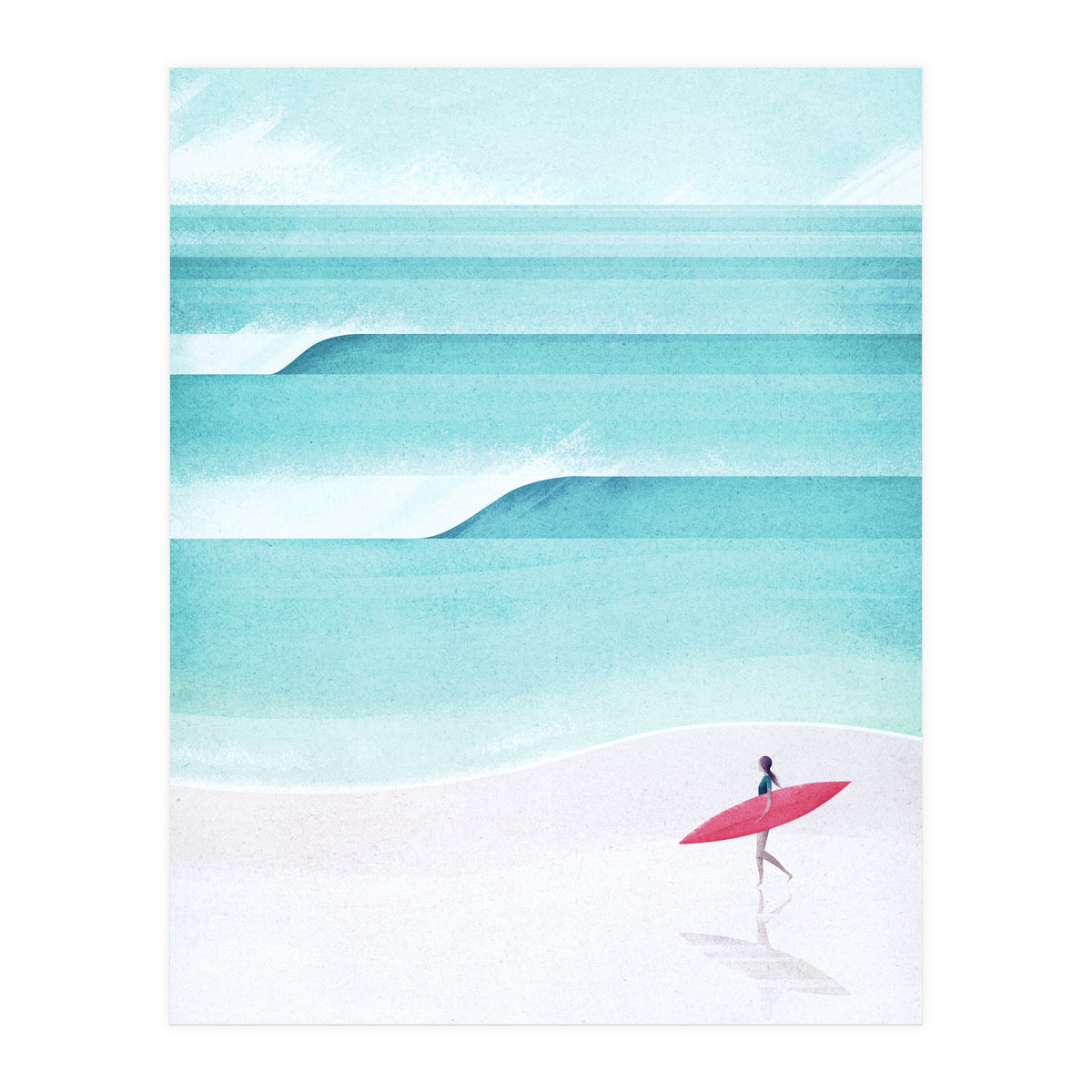 Surf Girl (Print Only)