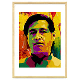 Cesar Chavez Colorful Abstract Art thumbnail