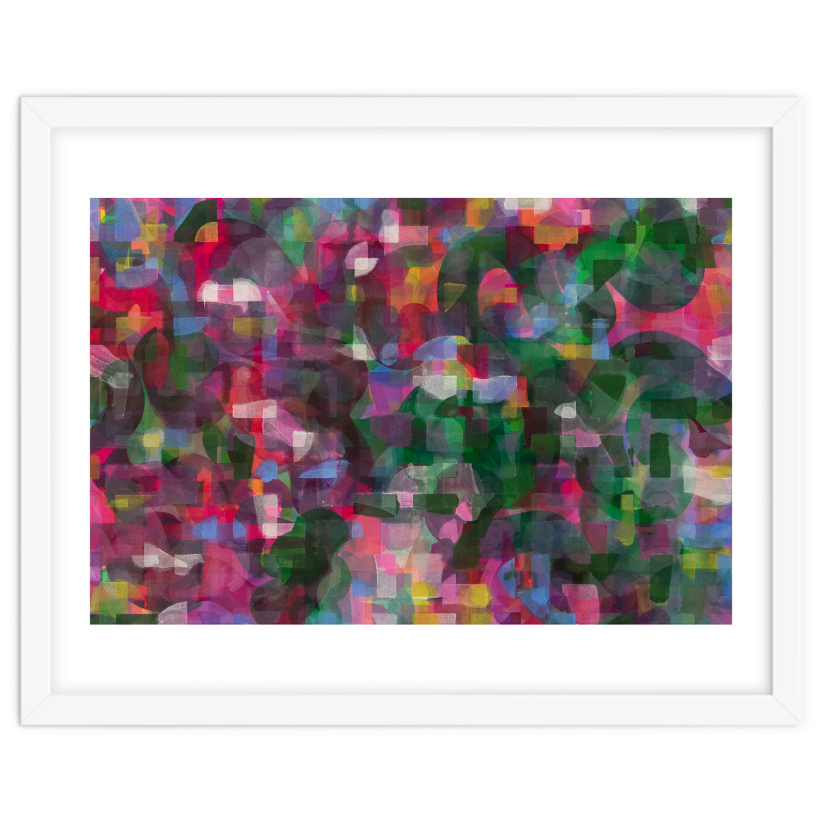 Morning Sun Through Stained Glass