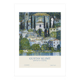 Gustav Klimt - Kirche in Cassone (Print Only) thumbnail