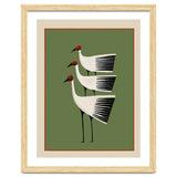 Striped Bird Trio I thumbnail