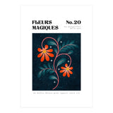 Magical Flowers No.20 Dark Daisies (Print Only) thumbnail