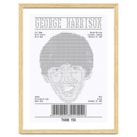 Receipt Art George Harrison