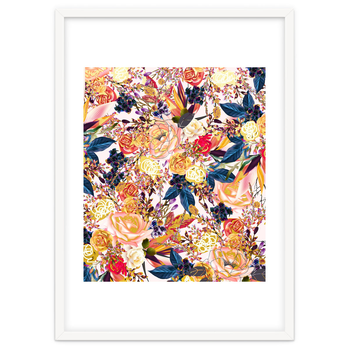 Rustic Floral #society6 #decor #buyart