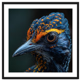 Close Up Of A Colorful Bird Head And Eye thumbnail