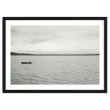 A boy pedaling the Board on the Lake - Iceland thumbnail