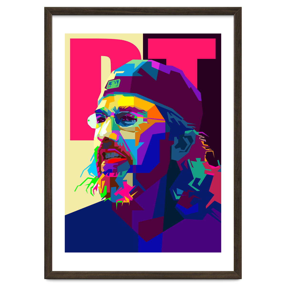 Mike Portnoy Drum Musician Pop Art WPAP
