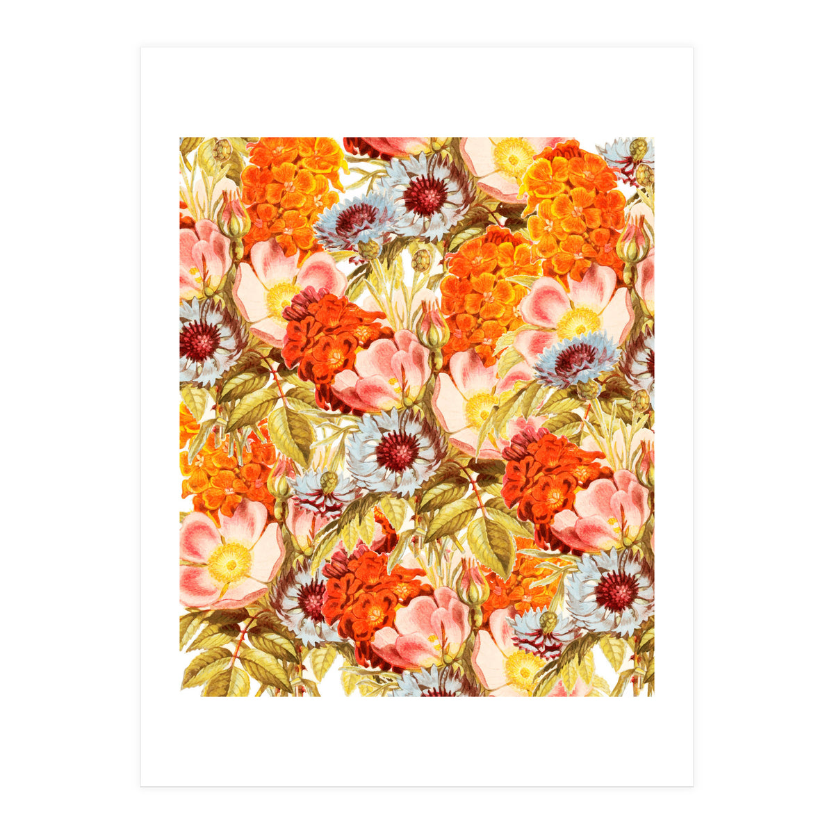 Coral Bloom #society6 #decor #buyart  (Print Only)