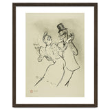 La Goulue. Henri de Toulouse-Lautrec; French, 1864-1901. Date: 1894. Dimensions: 308 × 254 mm (im... thumbnail
