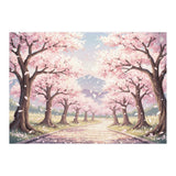 Sakura Path: Serene Cherry Blossom Avenue (Print Only) thumbnail