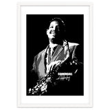 Cannonball Adderley American Jazz Saxophonist in Grayscale thumbnail