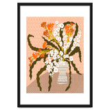 Floral Contemporary Still Life Peach Fuzz thumbnail