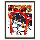 City Street, Eclectic Architecture Buildings Busy New York, People Work Office Daily Life Boho Contemporary Traffic Gifts thumbnail