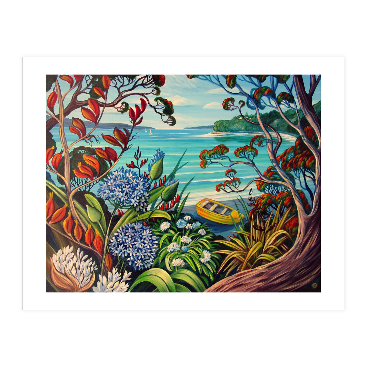 Snells Beach (Print Only)
