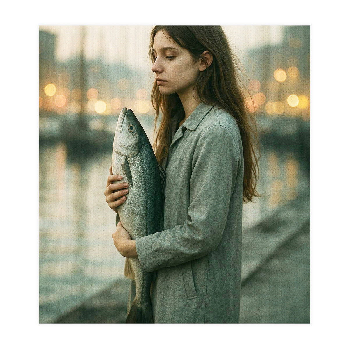 Fish In Hand 01 (Print Only)