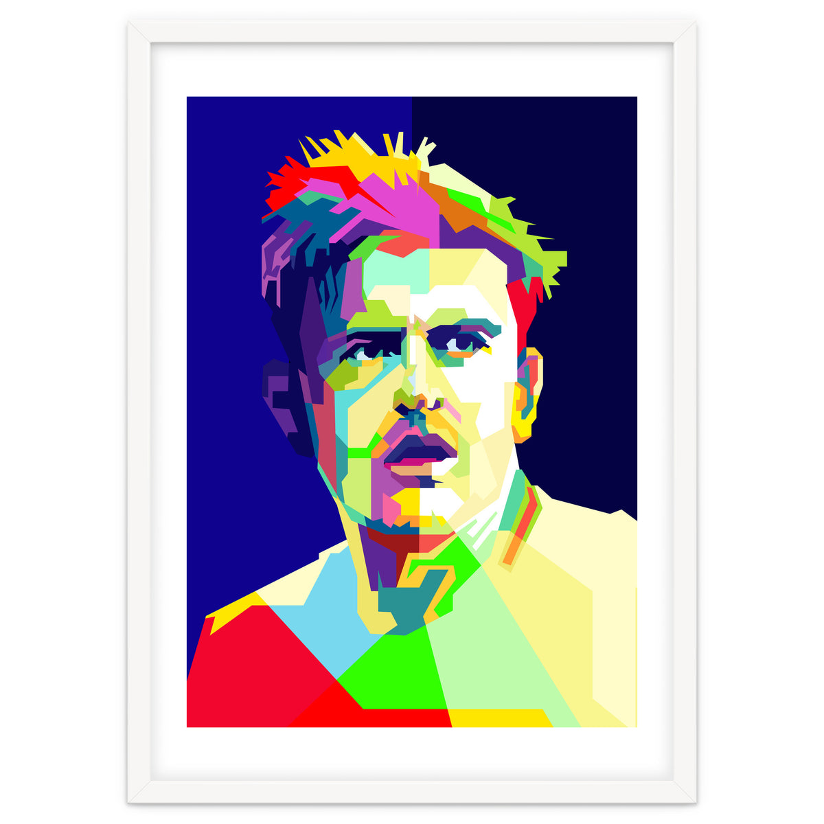 Harry McGuire English Football Pop Art WPAP