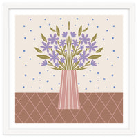 Flower Vase Mocha Mousse
