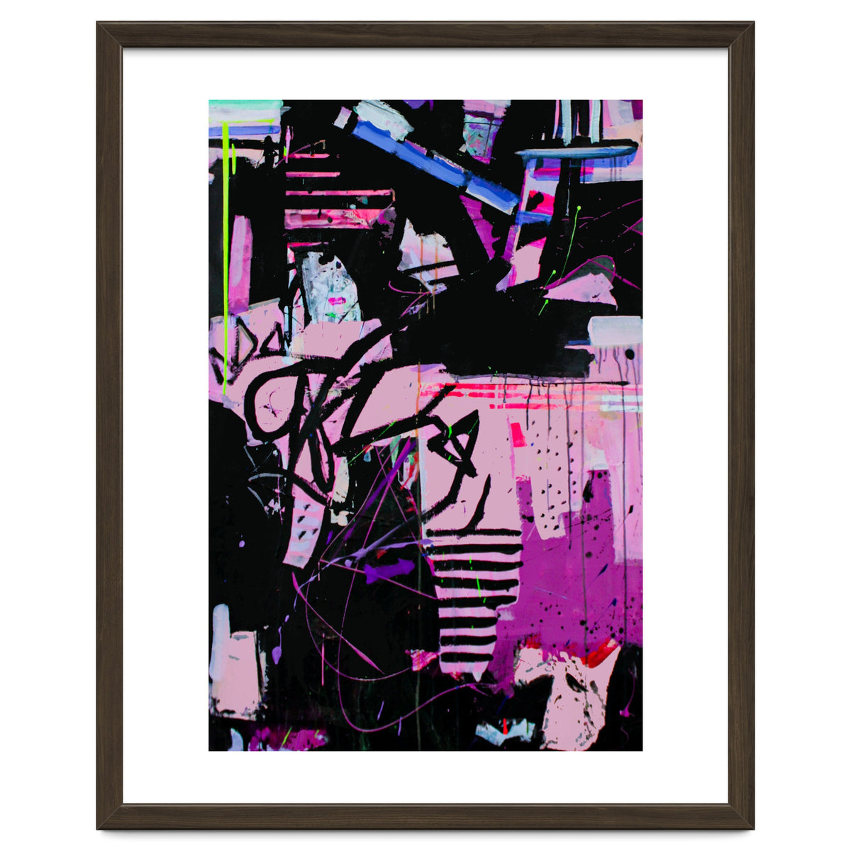 Wild Child Abstract Acrylic Colorful Arthaus Michelle Williams