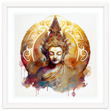 Golden Halo Buddha Portrait thumbnail