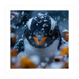Close Up Of A Gentoo Penguin In The Snow (Print Only) thumbnail