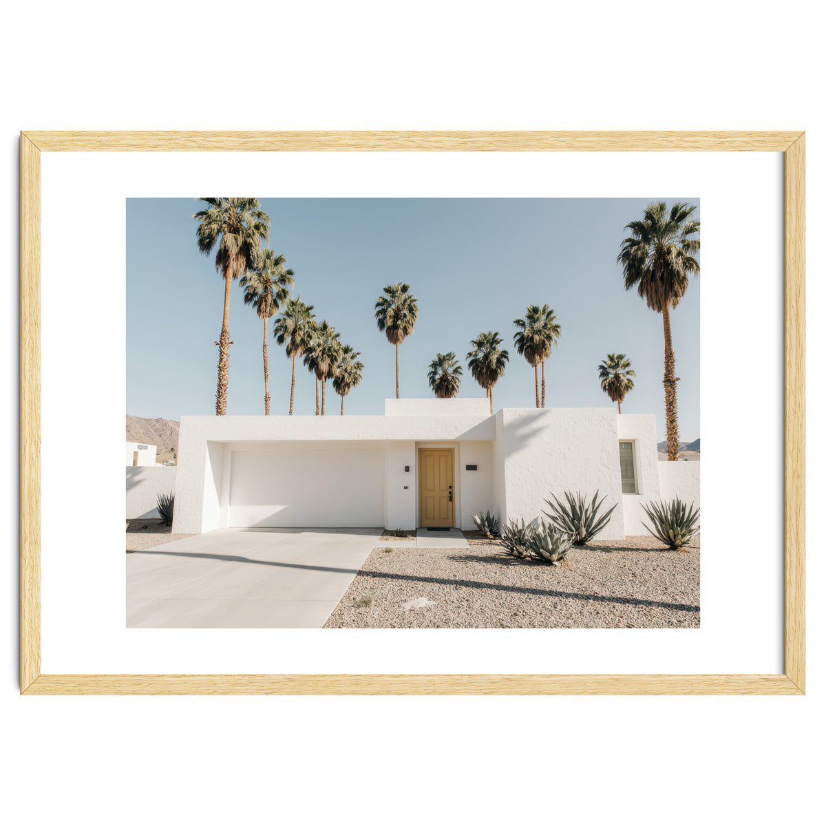 Palm Springs Modernist Home, Mid-Century Architecture Photography, Desert Minimalism