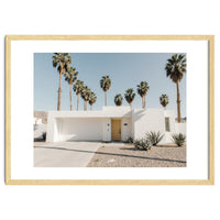 Palm Springs Modernist Home, Mid-Century Architecture Photography, Desert Minimalism