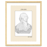 John Adams – John Trumbull (ascii Art) thumbnail