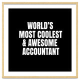 World's most coolest and awesome accountant thumbnail