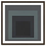 JOSEF ALBERS - HOMAGE TO THE SQUARE BLACK GREY thumbnail