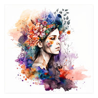 Violet Garden Reverie (Print Only)