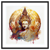 Golden Halo Buddha Portrait thumbnail