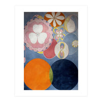 Hilma af Klint - The Ten Largest No 2 Childhood - Abstract Spiritual Art (Print Only)