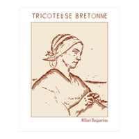 Tricoteuse Bretonne – William Bouguereau (Print Only)