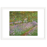 Le jardin a Giverny. Oil on canvas. thumbnail
